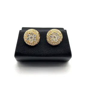 10KT DIAMOND EARRINGS