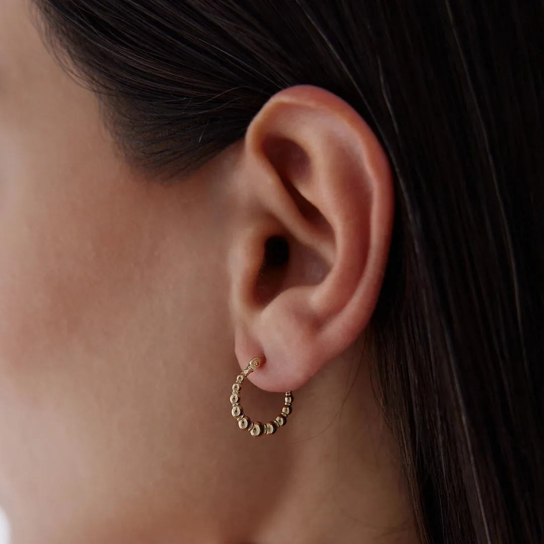14k Gold Hoop Earrings
