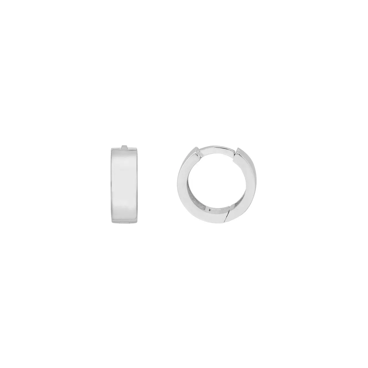 14K Round Hoop Earrings10.50 X 3.45mm