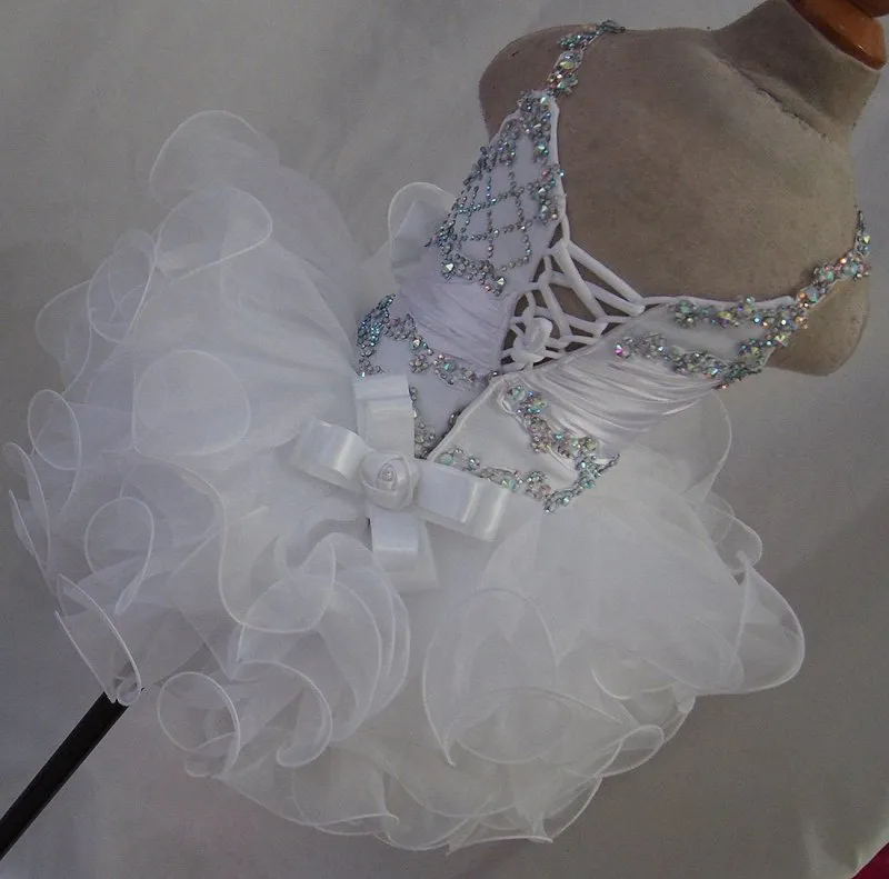 16 color-- infant/toddler/baby/children/kids glitz Girl's Pageant Dress G232