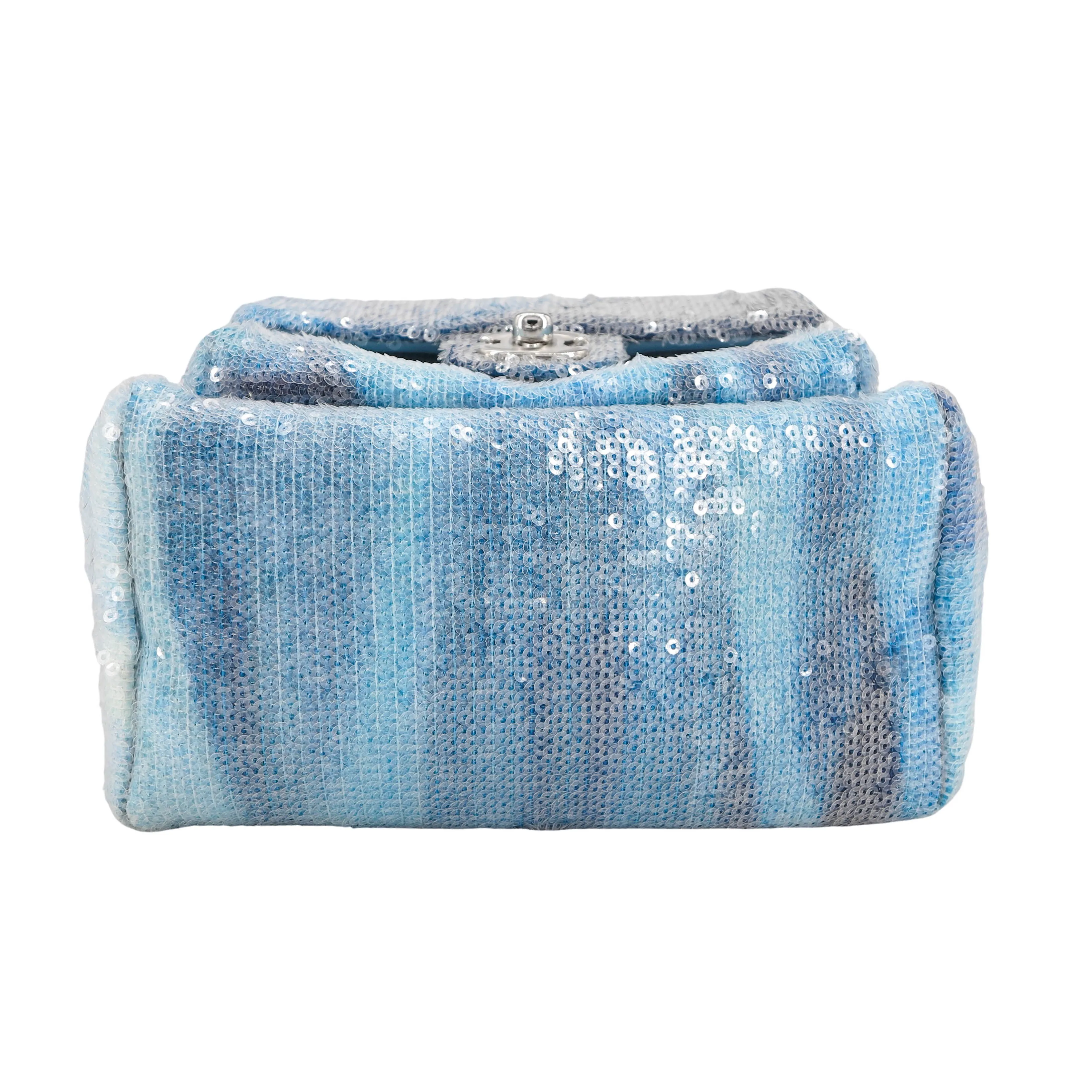 18S Blue Sequin Waterfall CC Backpack