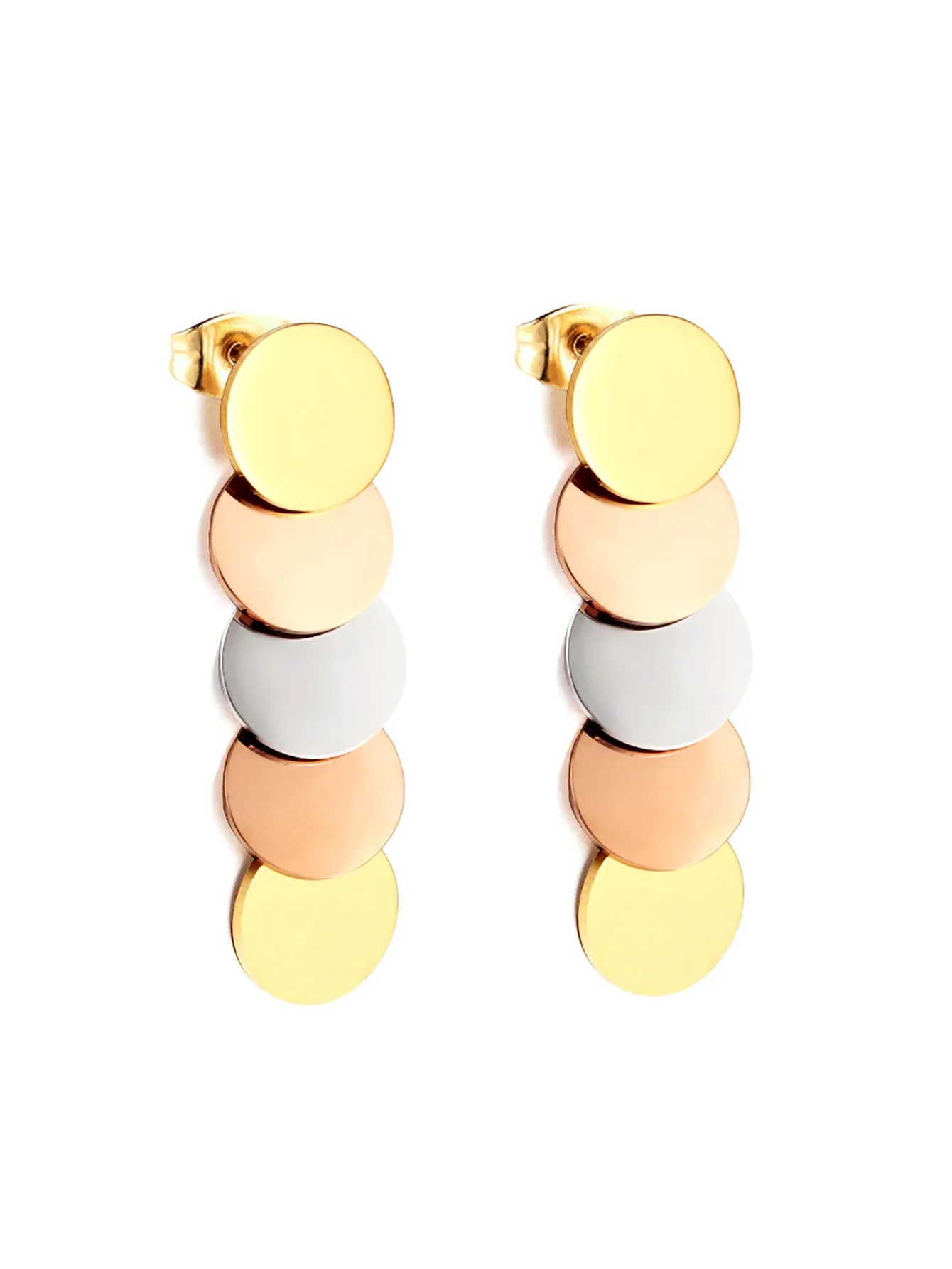 1pair Coin Tassel Drop Earrings - FD ⚡