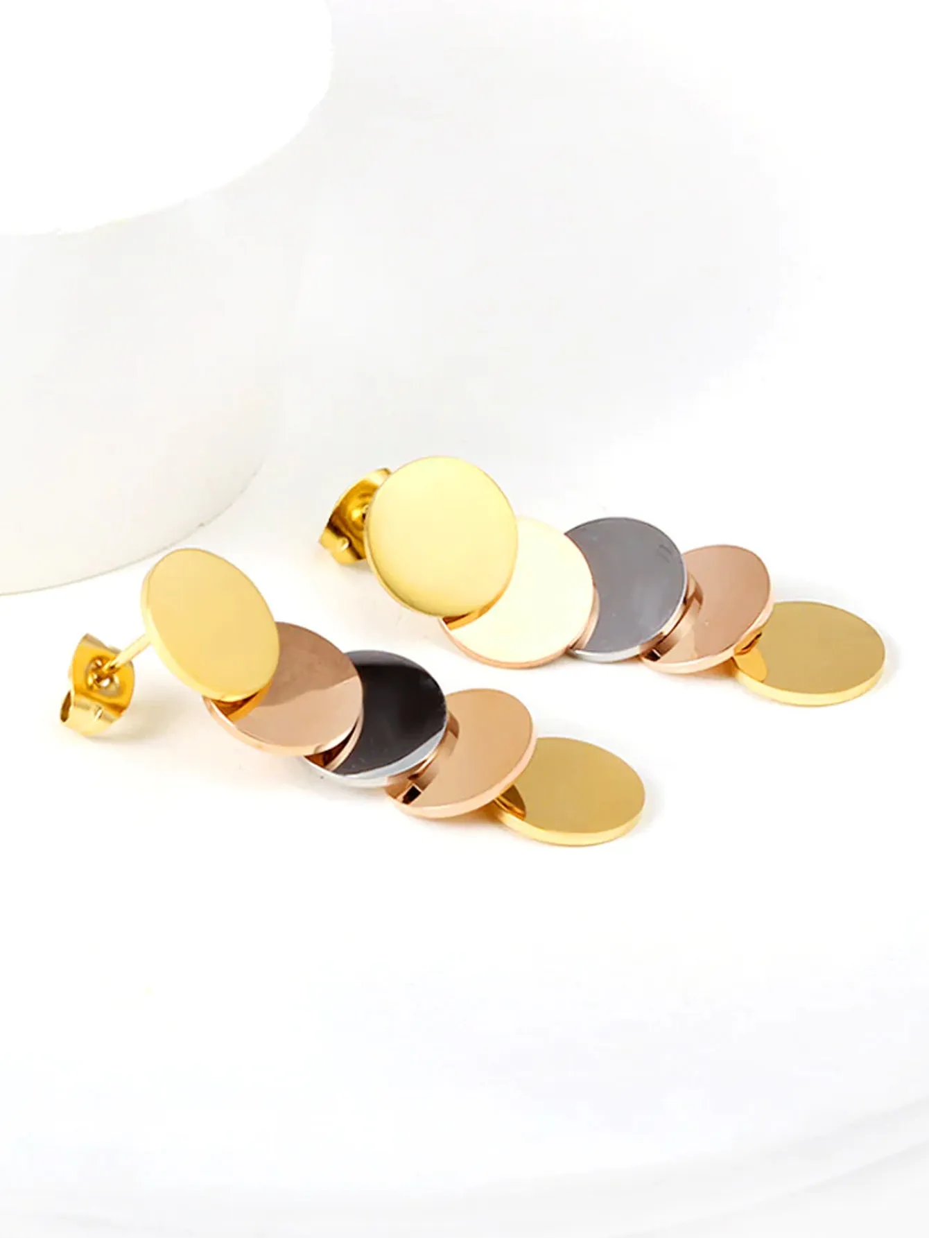 1pair Coin Tassel Drop Earrings - FD ⚡