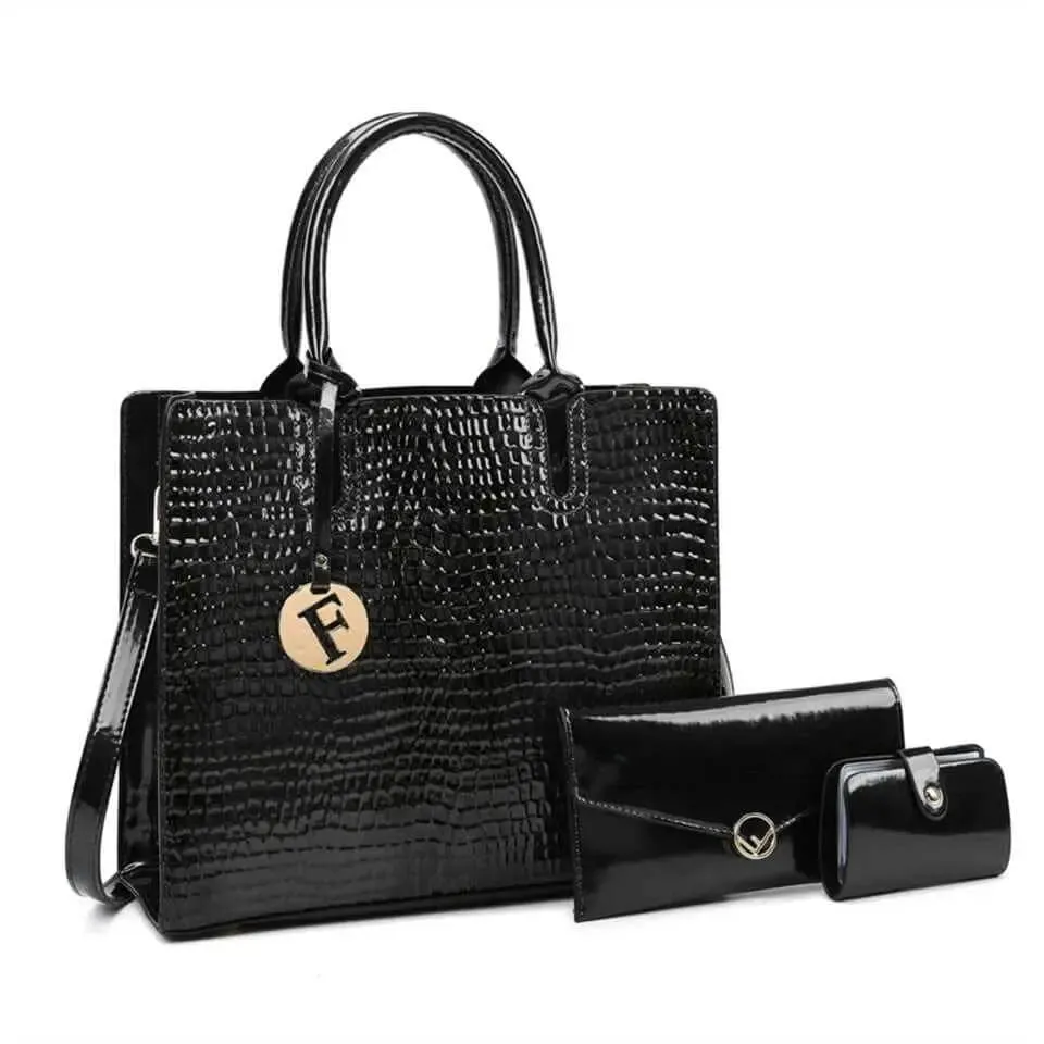 3 Sets Luxury Handbag for Women - High-End Fashion Accessory