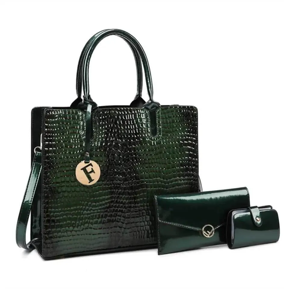 3 Sets Luxury Handbag for Women - High-End Fashion Accessory