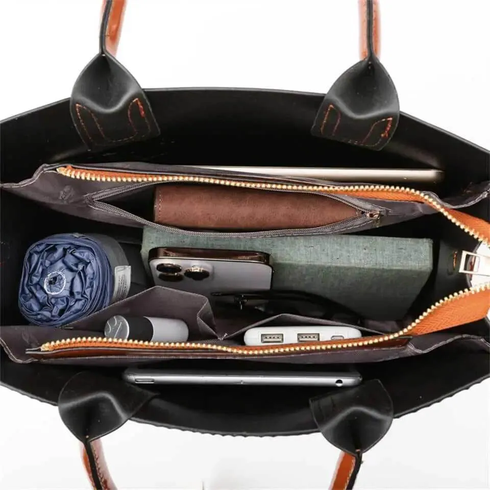 3 Sets Luxury Handbag for Women - High-End Fashion Accessory