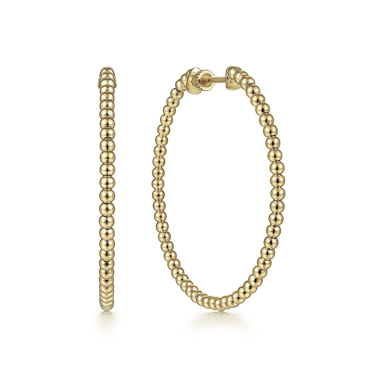 40mm Bujukan Classic Hoop Earrings
