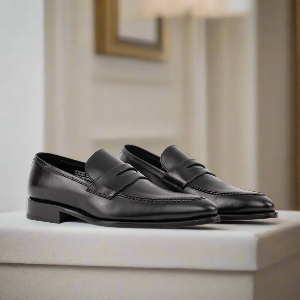 7730 Calzoleria Toscana Leather Dress Loafer