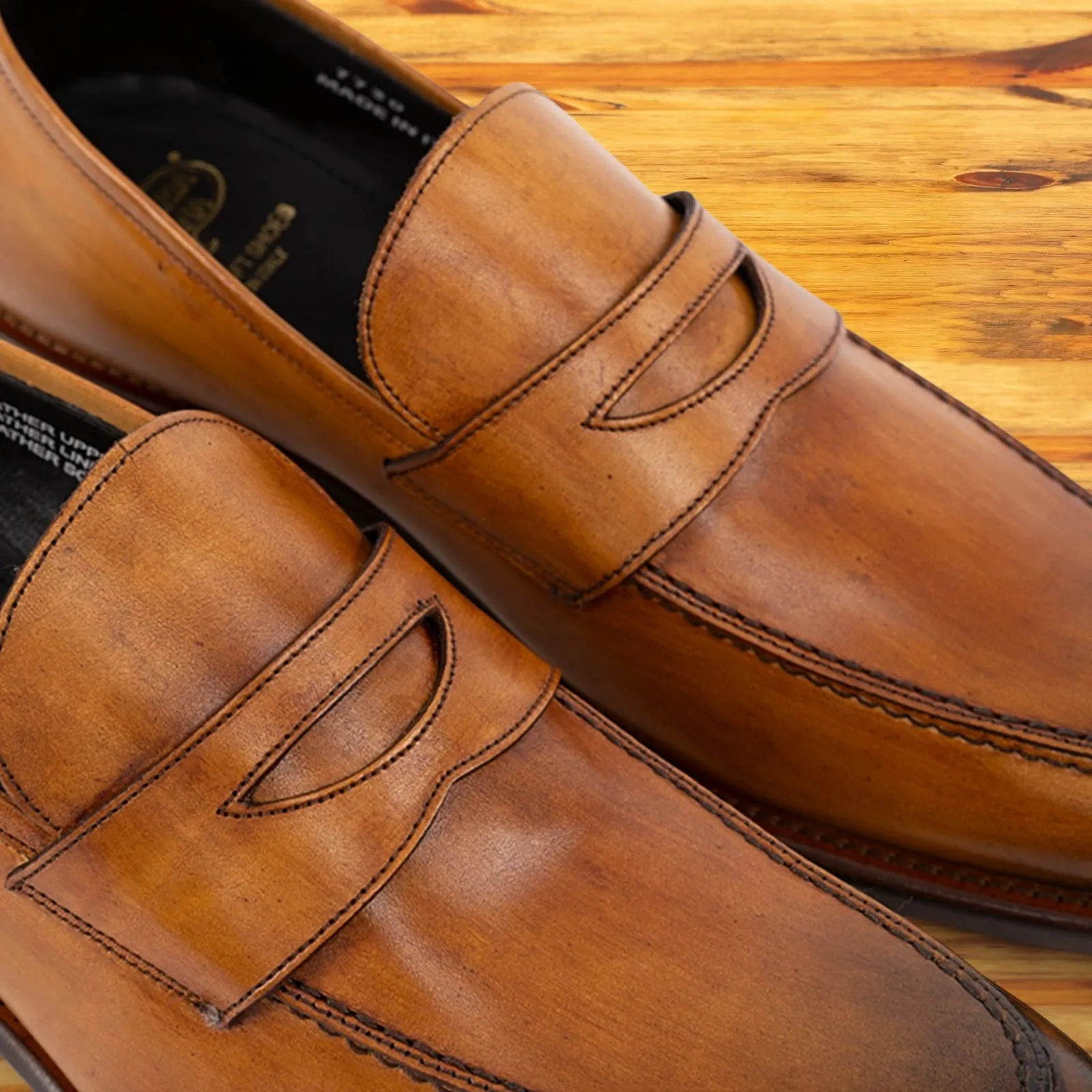 7730 Calzoleria Toscana Leather Dress Loafer