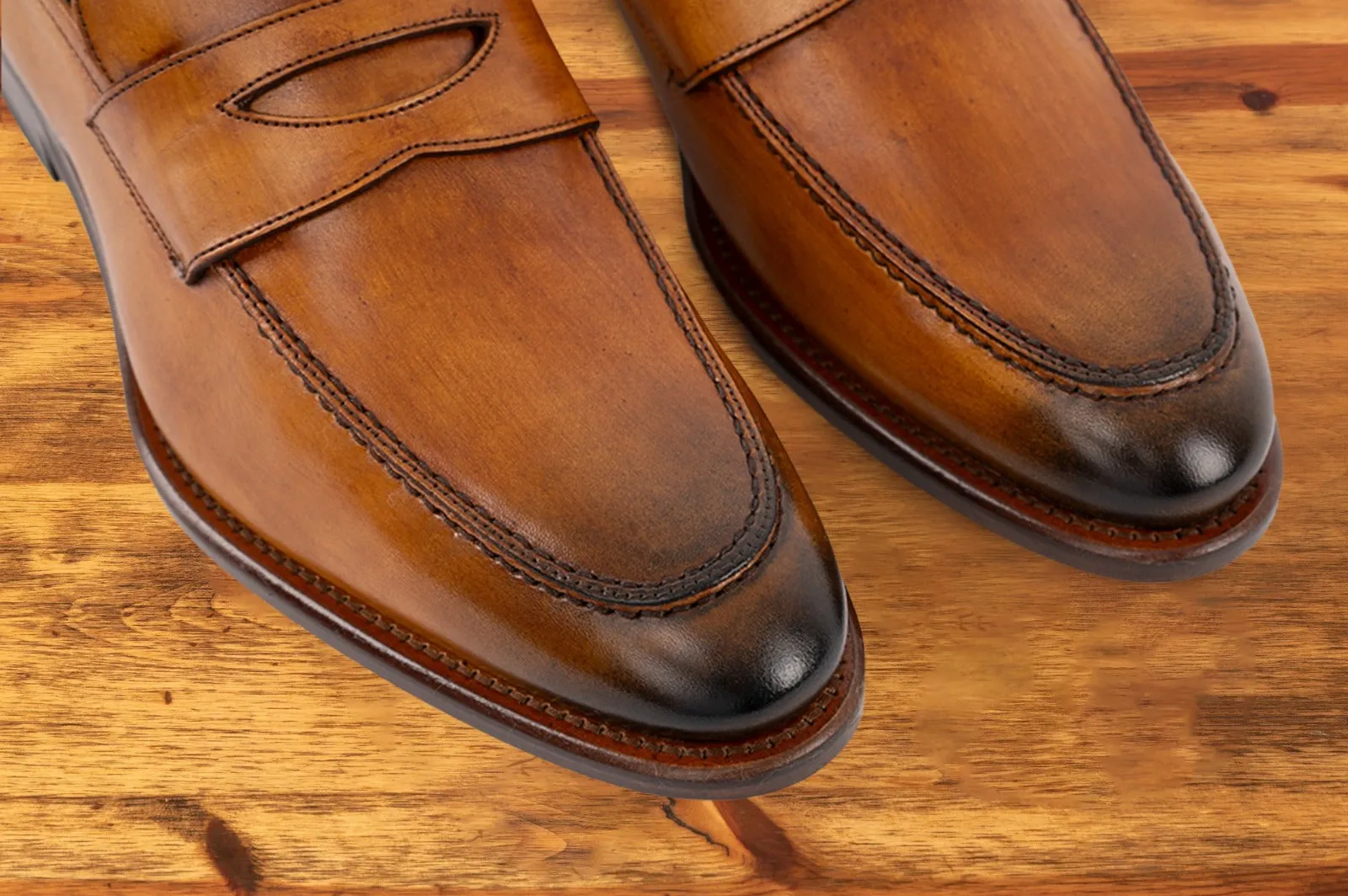 7730 Calzoleria Toscana Leather Dress Loafer