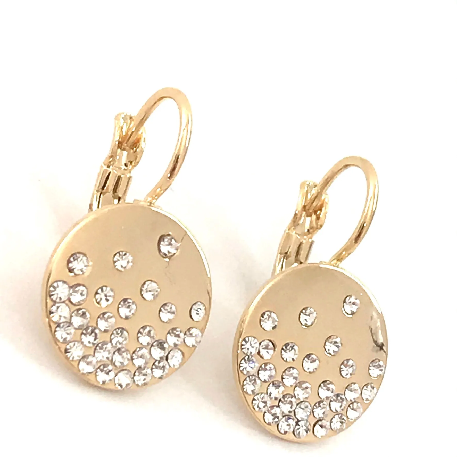 Absolute Sparkler Drop Earrings - Gold