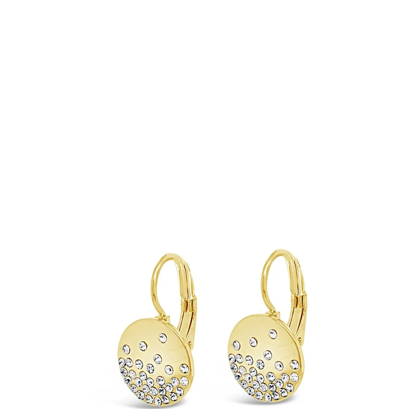 Absolute Sparkler Drop Earrings - Gold