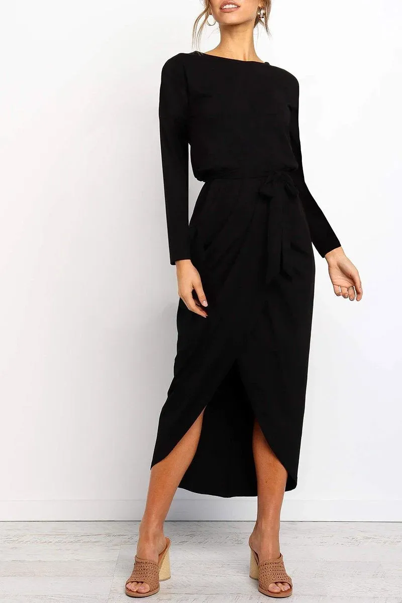 After Midnight Ankle Length Dress(Long)(4 Colors)