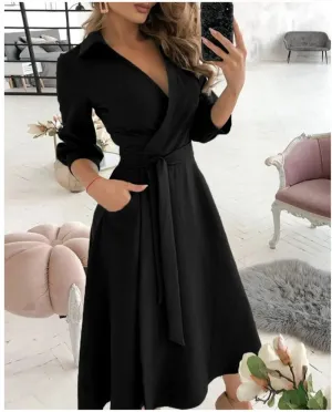 Alba® | Women's wrap dress with straps