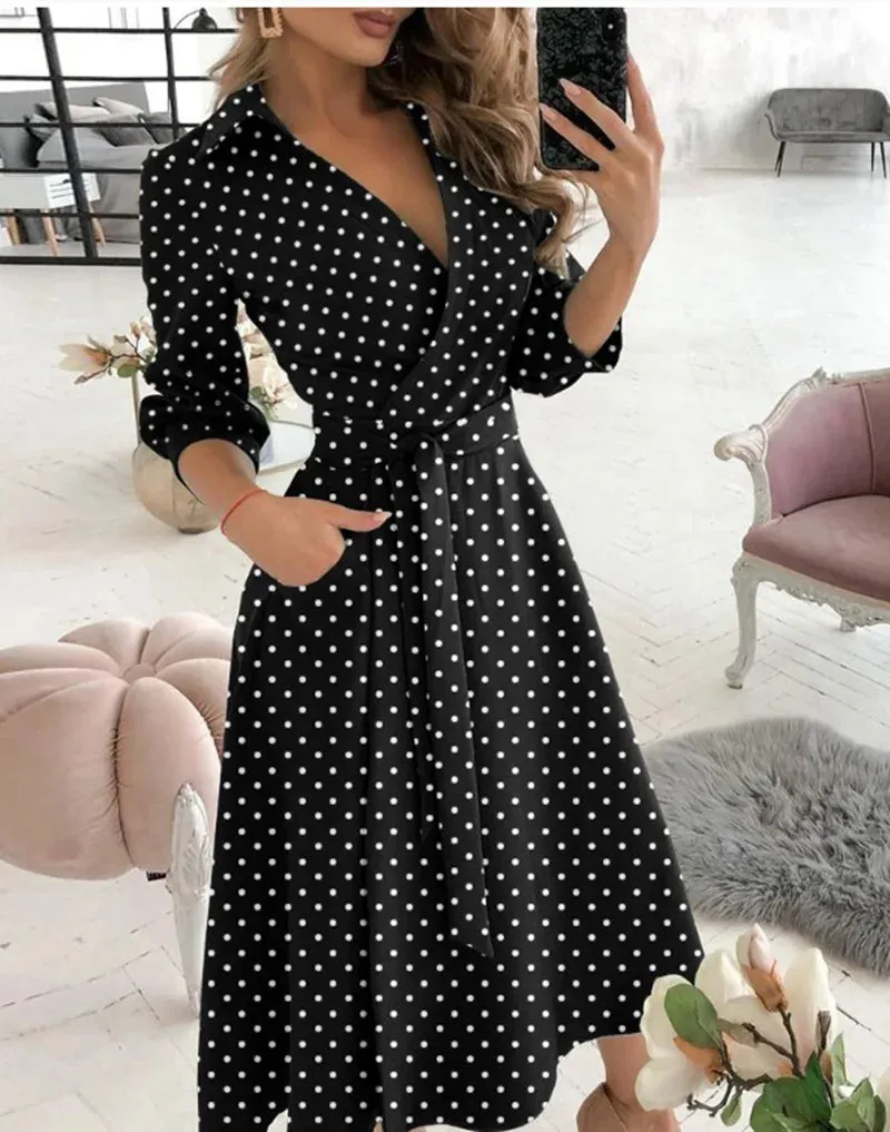 Alba® | Women's wrap dress with straps