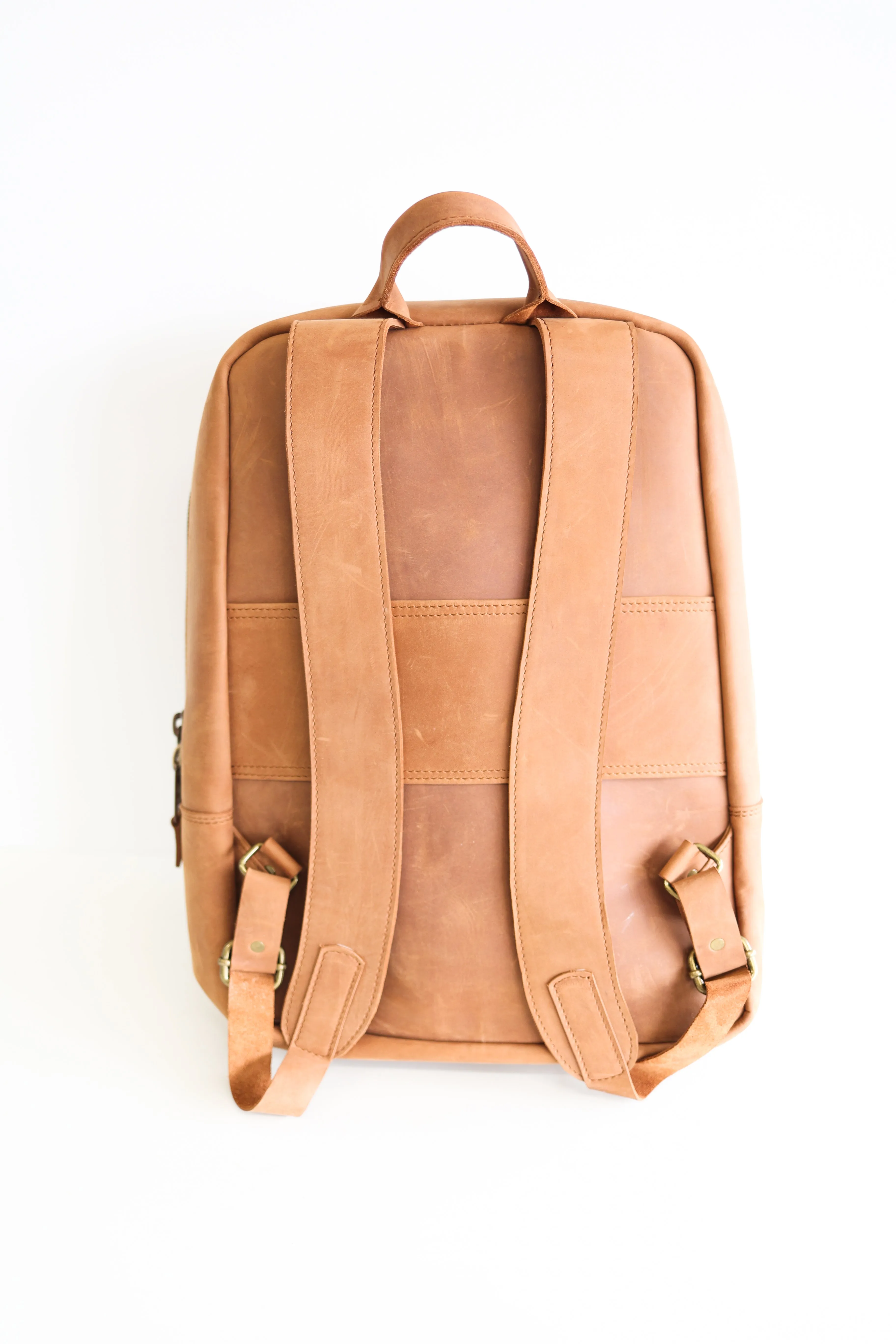 All Leather Professional Book Bag