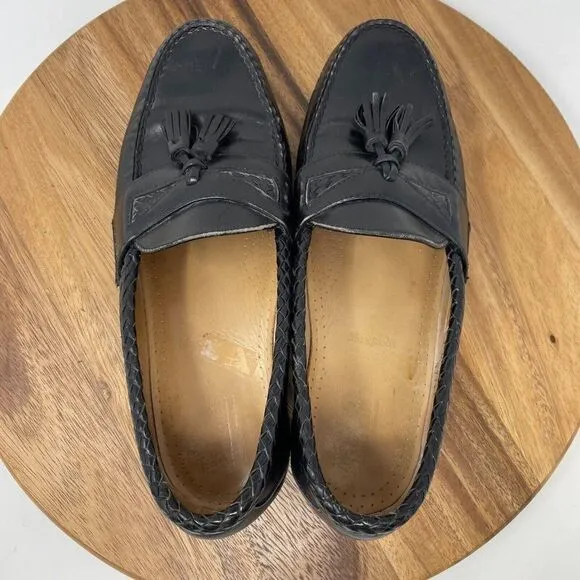 Allen Edmonds Men's Maxfield Loafer Slip On Dress Shoe Size 9 D Black Leather