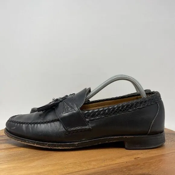 Allen Edmonds Men's Maxfield Loafer Slip On Dress Shoe Size 9 D Black Leather