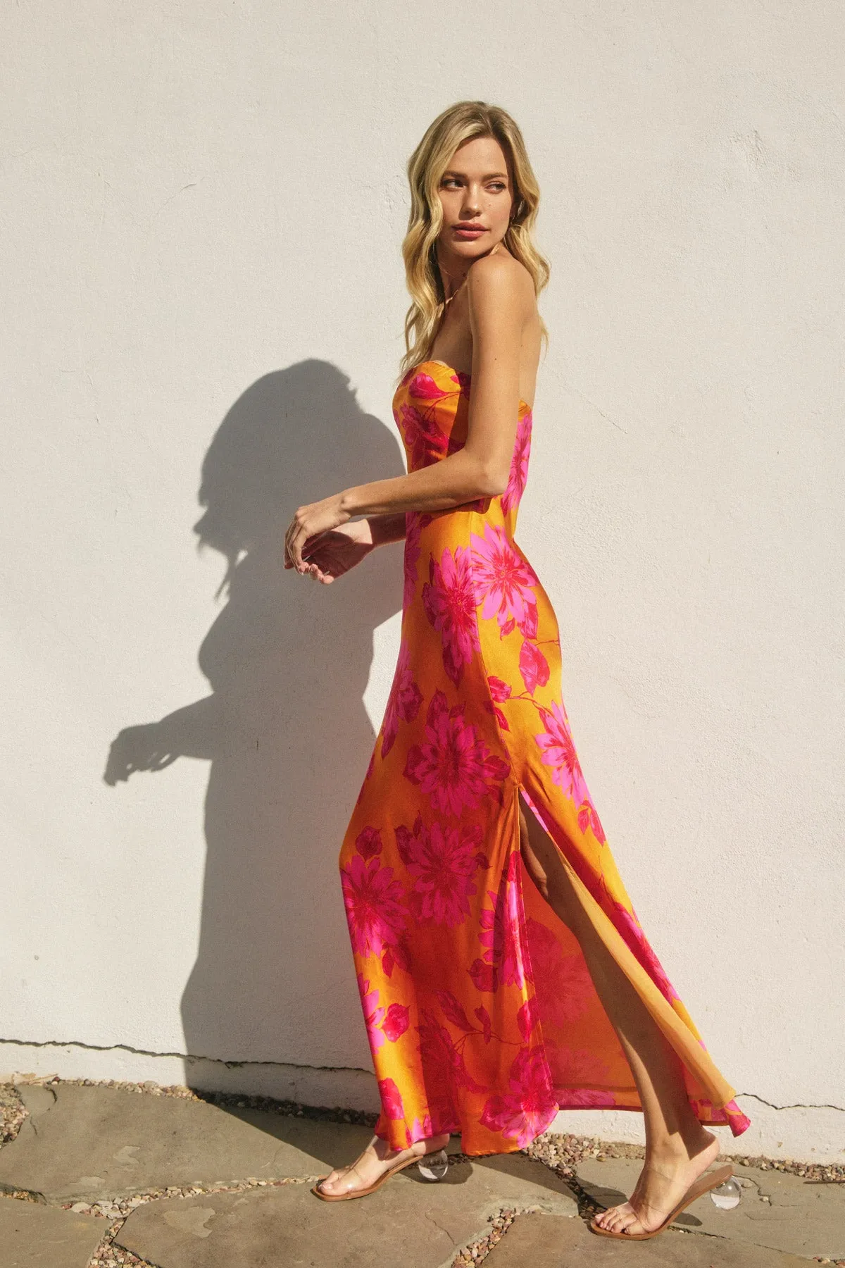 Amala Strapless Maxi Dress
