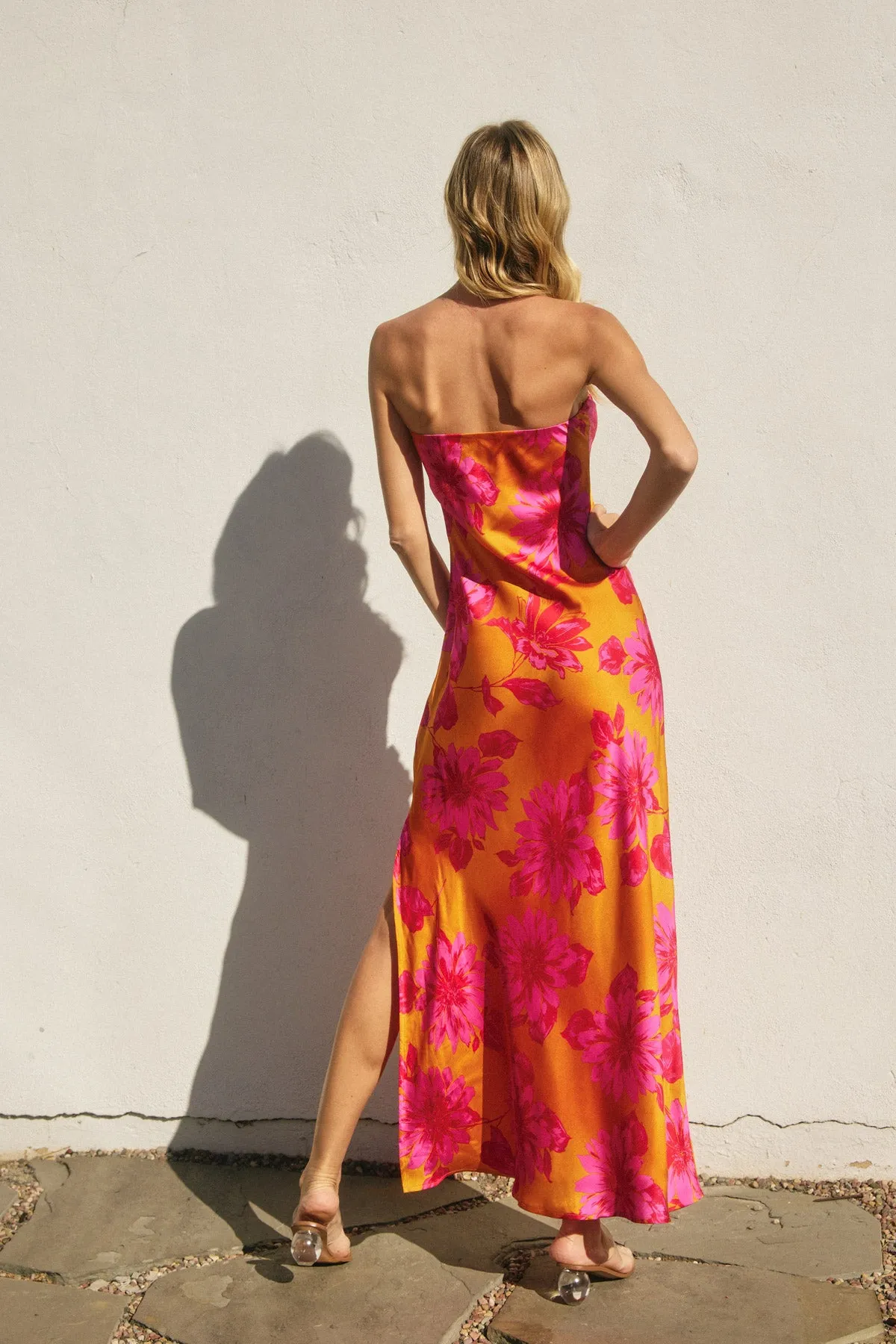 Amala Strapless Maxi Dress