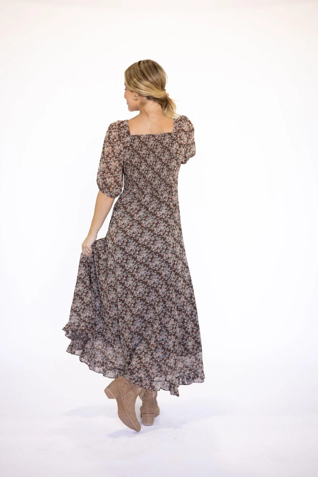 Andy Ruffle Dress