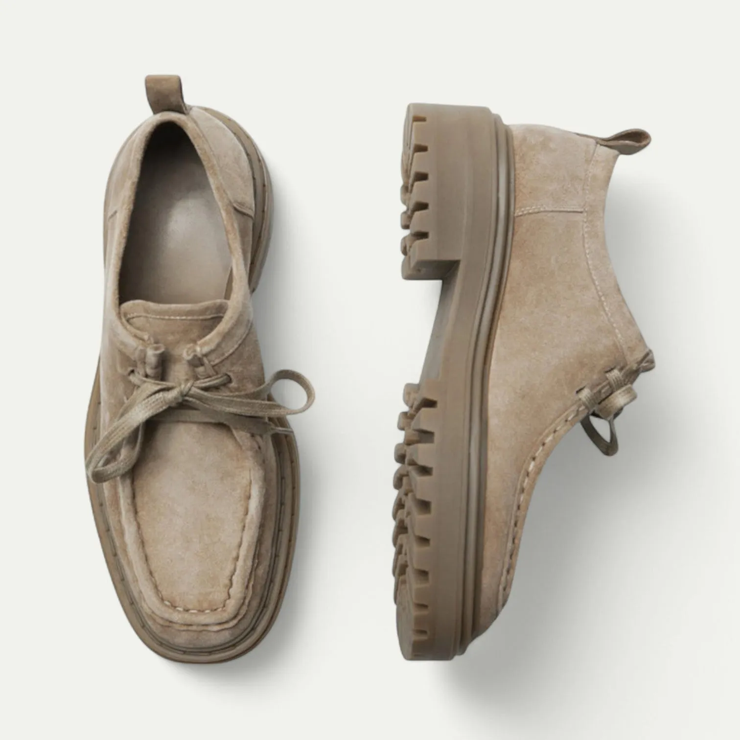Azirado Genuine Leather Brogues Women for Stylish Comfort