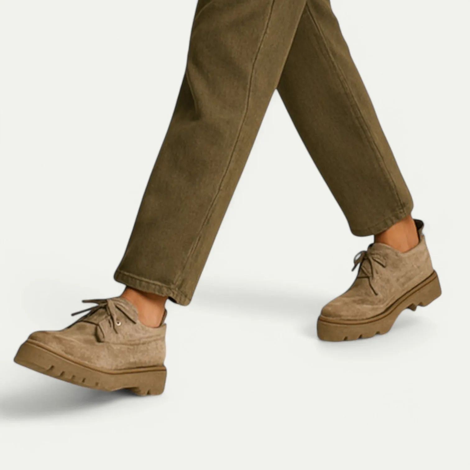 Azirado Genuine Leather Brogues Women for Stylish Comfort