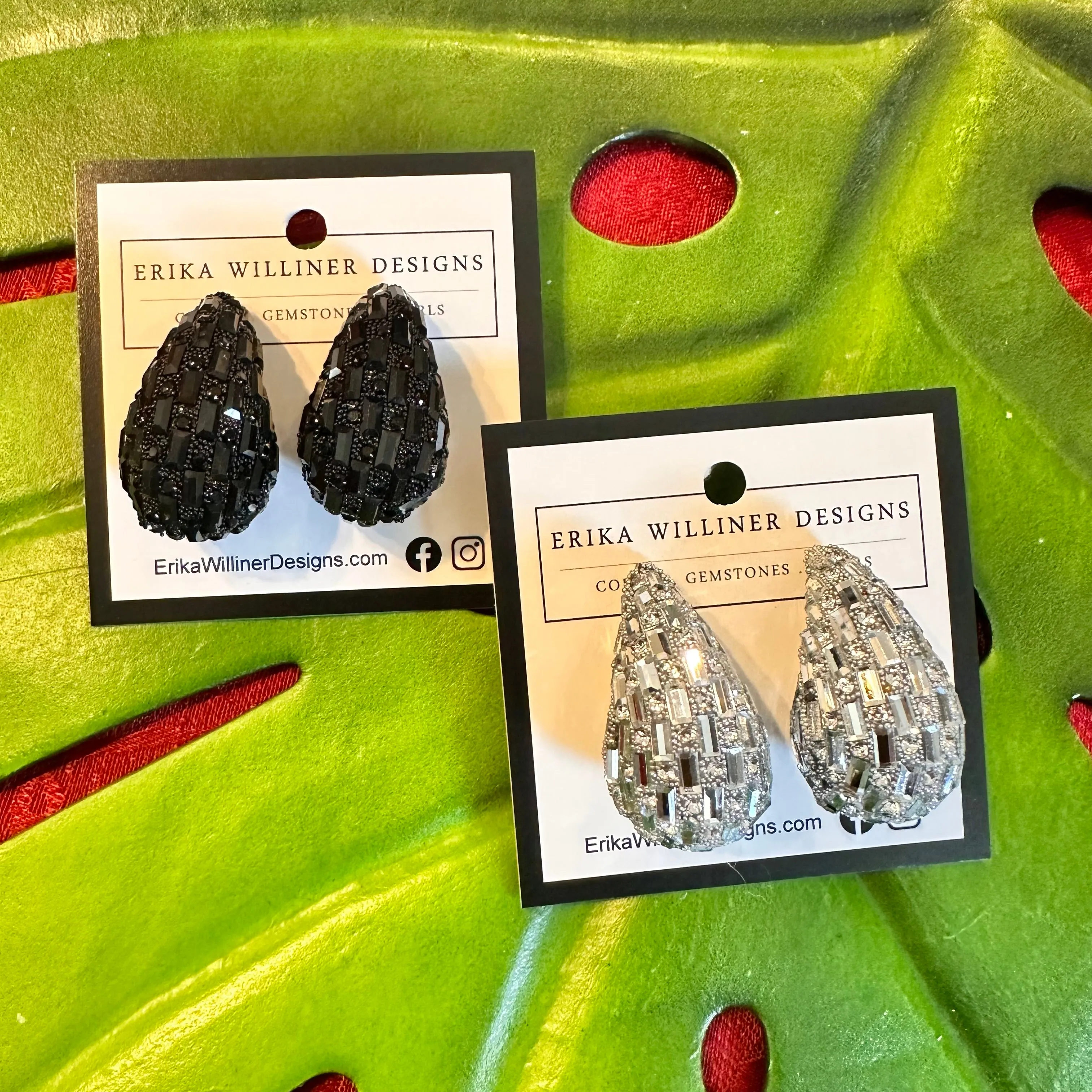 B Earrings Disco Ball 230-20 | Erika Williner Designs