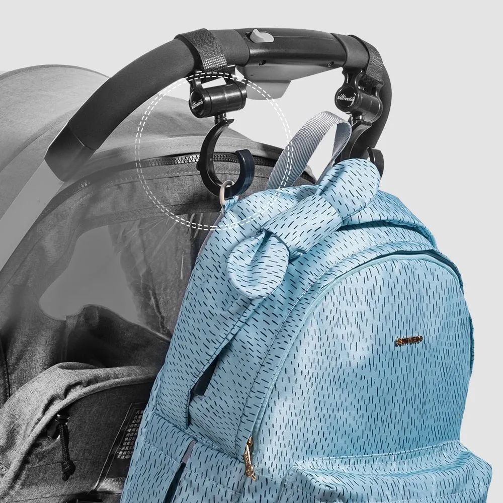 Baby Diaper Bag Mommy Stroller Bags USB Large Capacity Waterproof Nappy Bag Mummy Maternity Travel Backpack Baby care