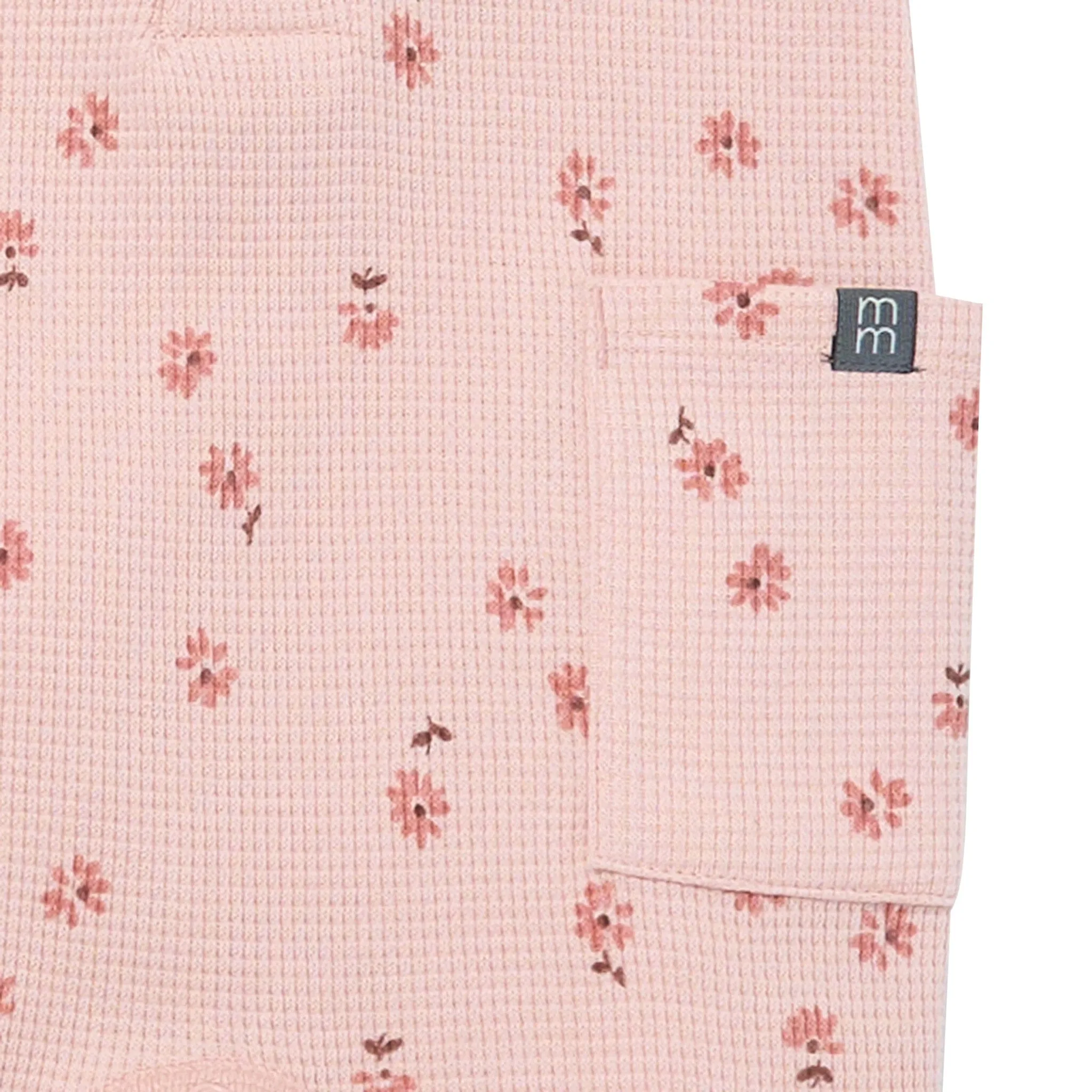 Baby Girls Tossed Daisy Short Sleeve Long Leg Romper