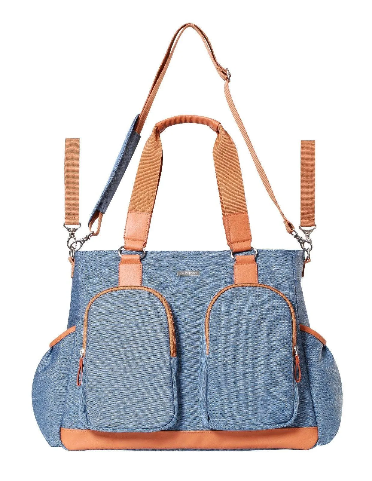 Baby Nappy Multi-Functional Diaper Bag Set With Changing Mat Babyono Glam Blue