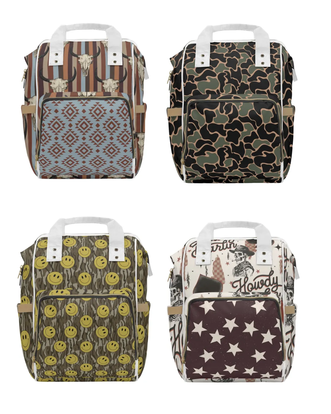 Bad to the Bones & Go Diaper Bag