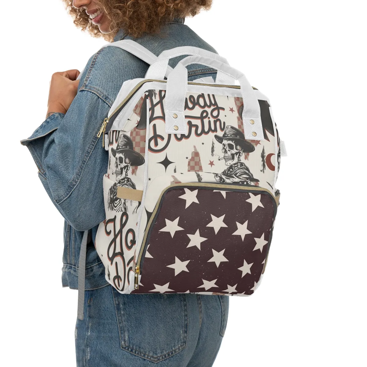 Bad to the Bones & Go Diaper Bag
