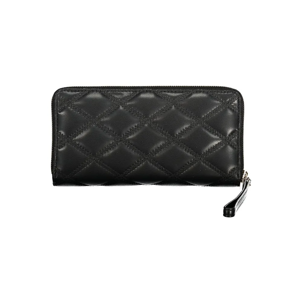 Black Polyethylene Women Wallet
