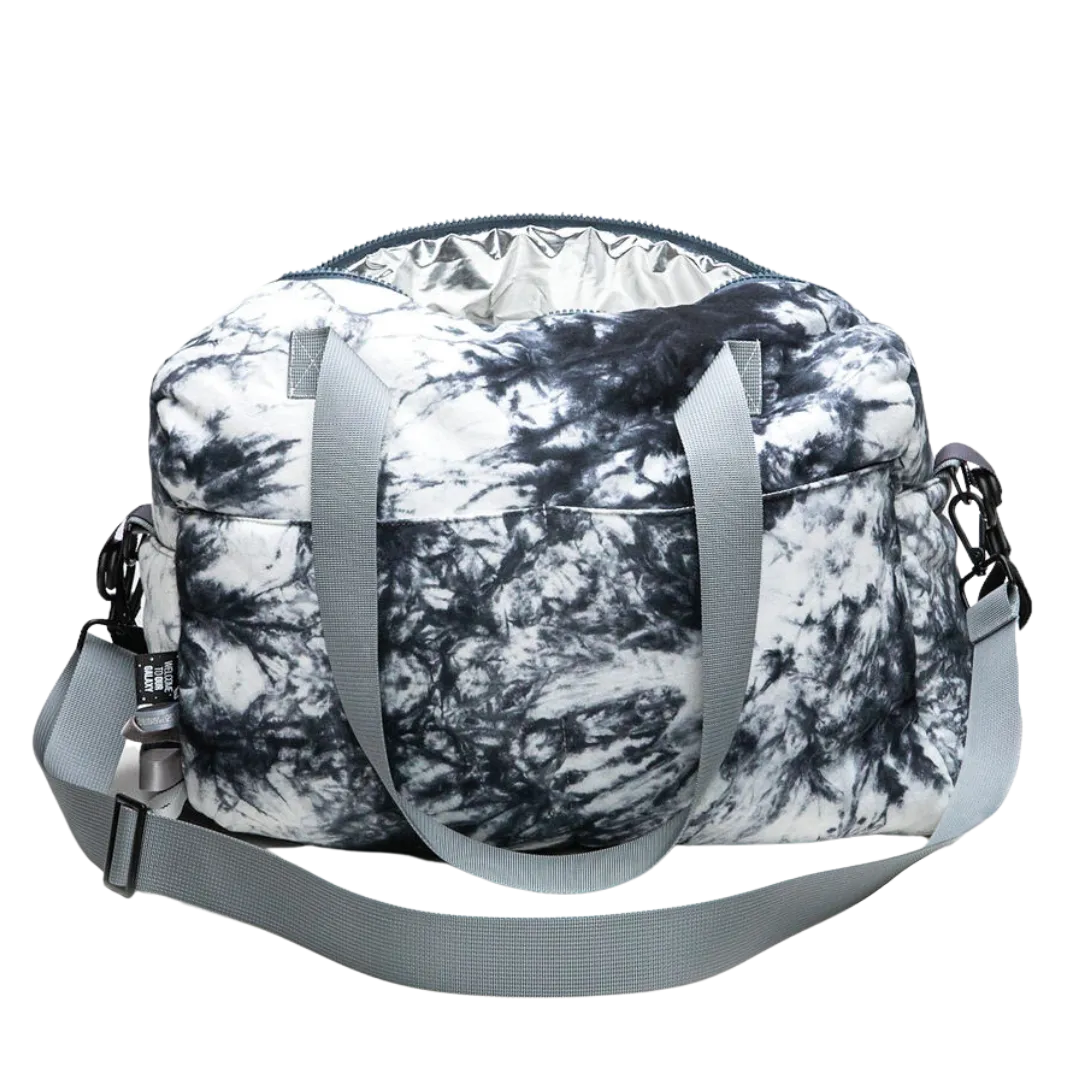 Black Tie Dye Diaper Bag