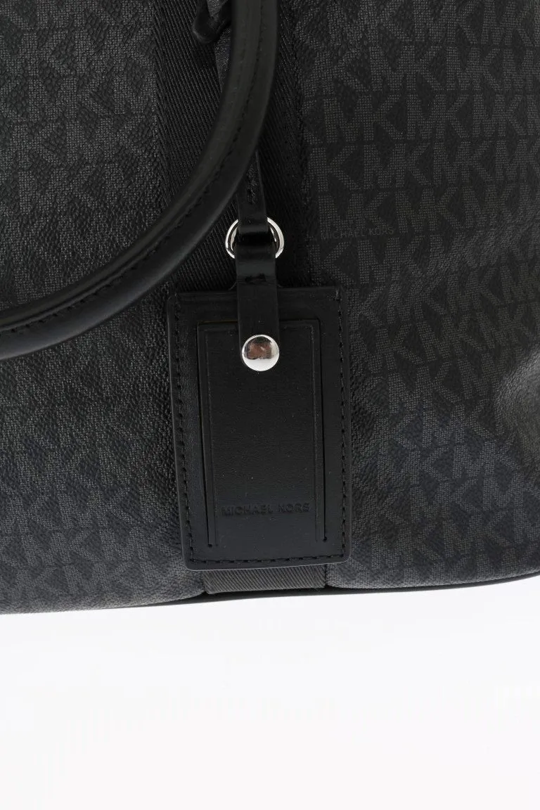 Black TRAVEL Canvas Weekendbag