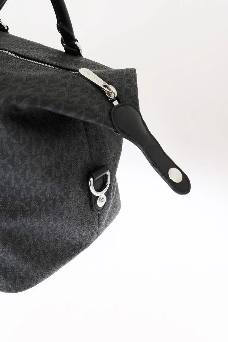 Black TRAVEL Canvas Weekendbag