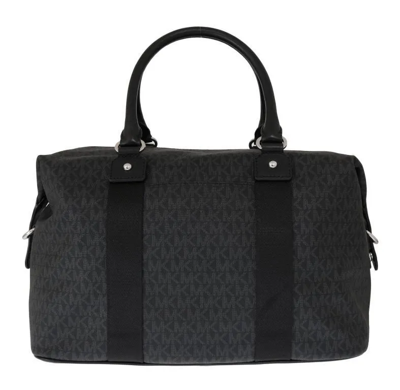 Black TRAVEL Canvas Weekendbag