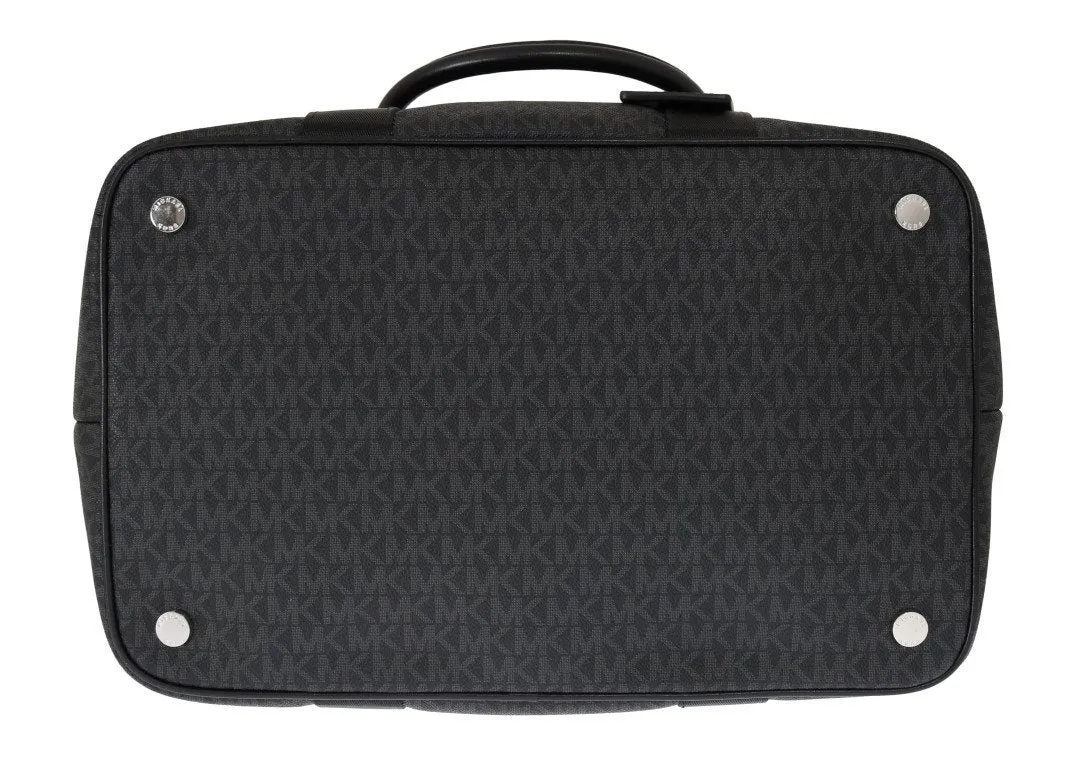 Black TRAVEL Canvas Weekendbag