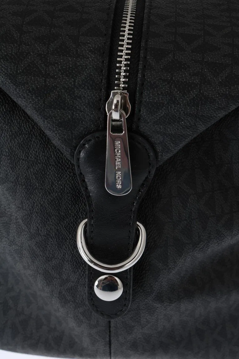 Black TRAVEL Canvas Weekendbag