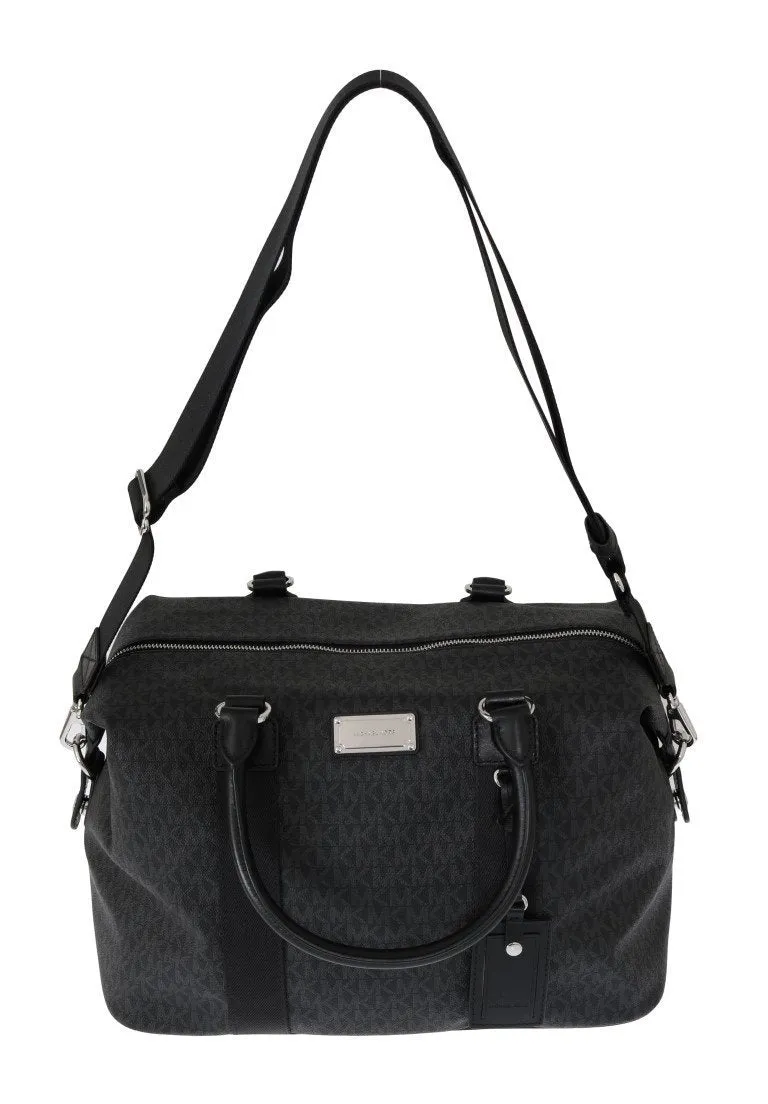 Black TRAVEL Canvas Weekendbag