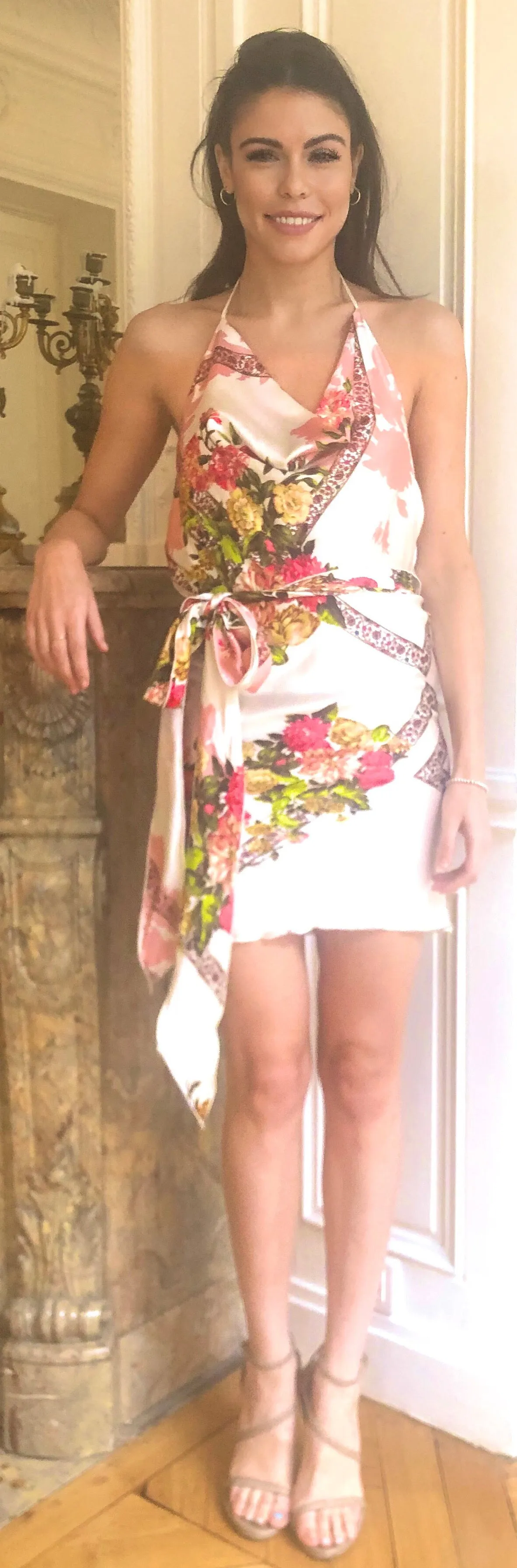 Bloom Short Wrap Dress