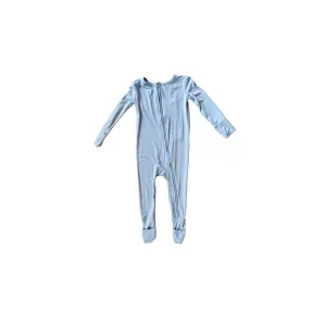 Blue Bamboo Convertible Footie