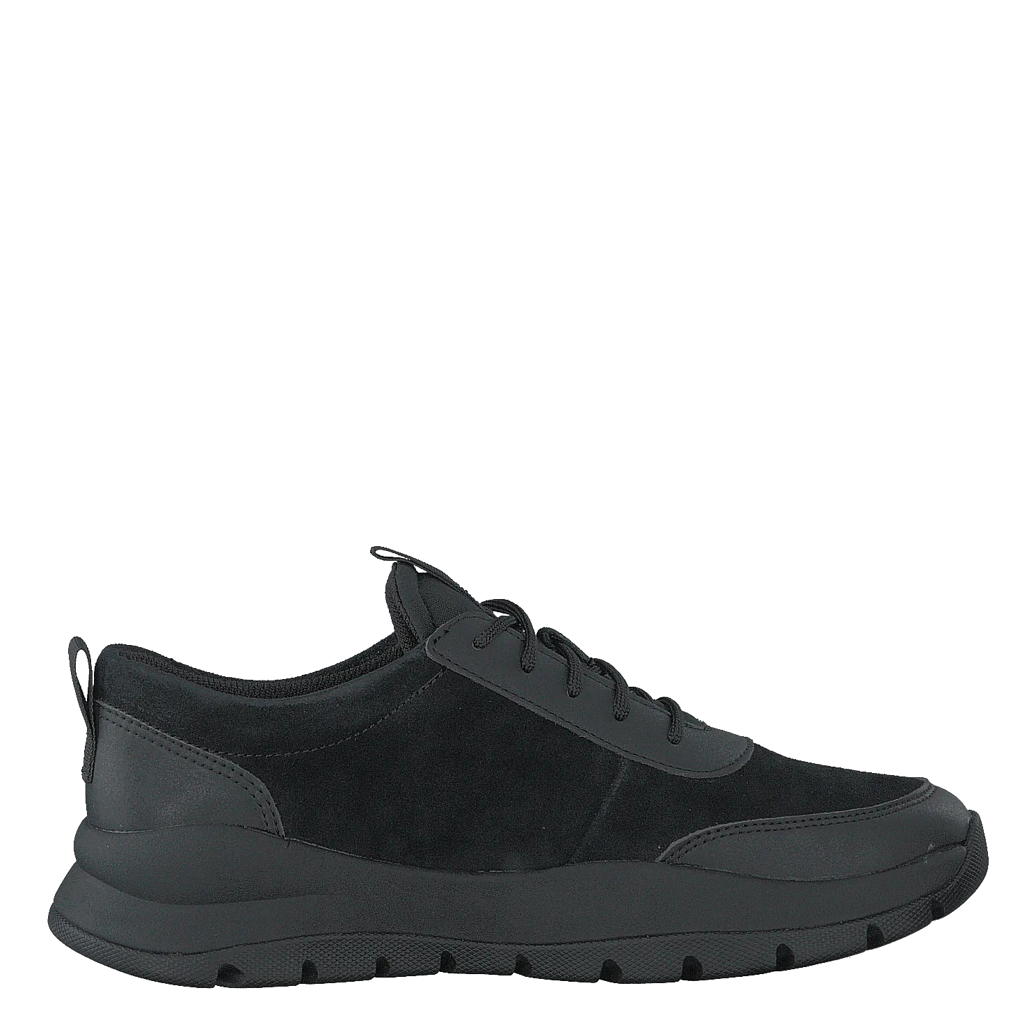 Boroughs Project Lthr Ox Black Suede