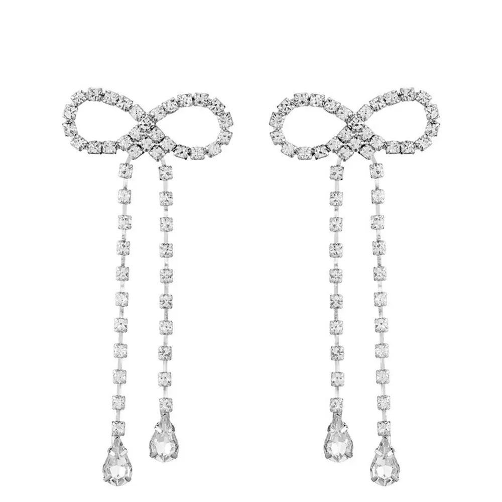Bow Drop Earrings