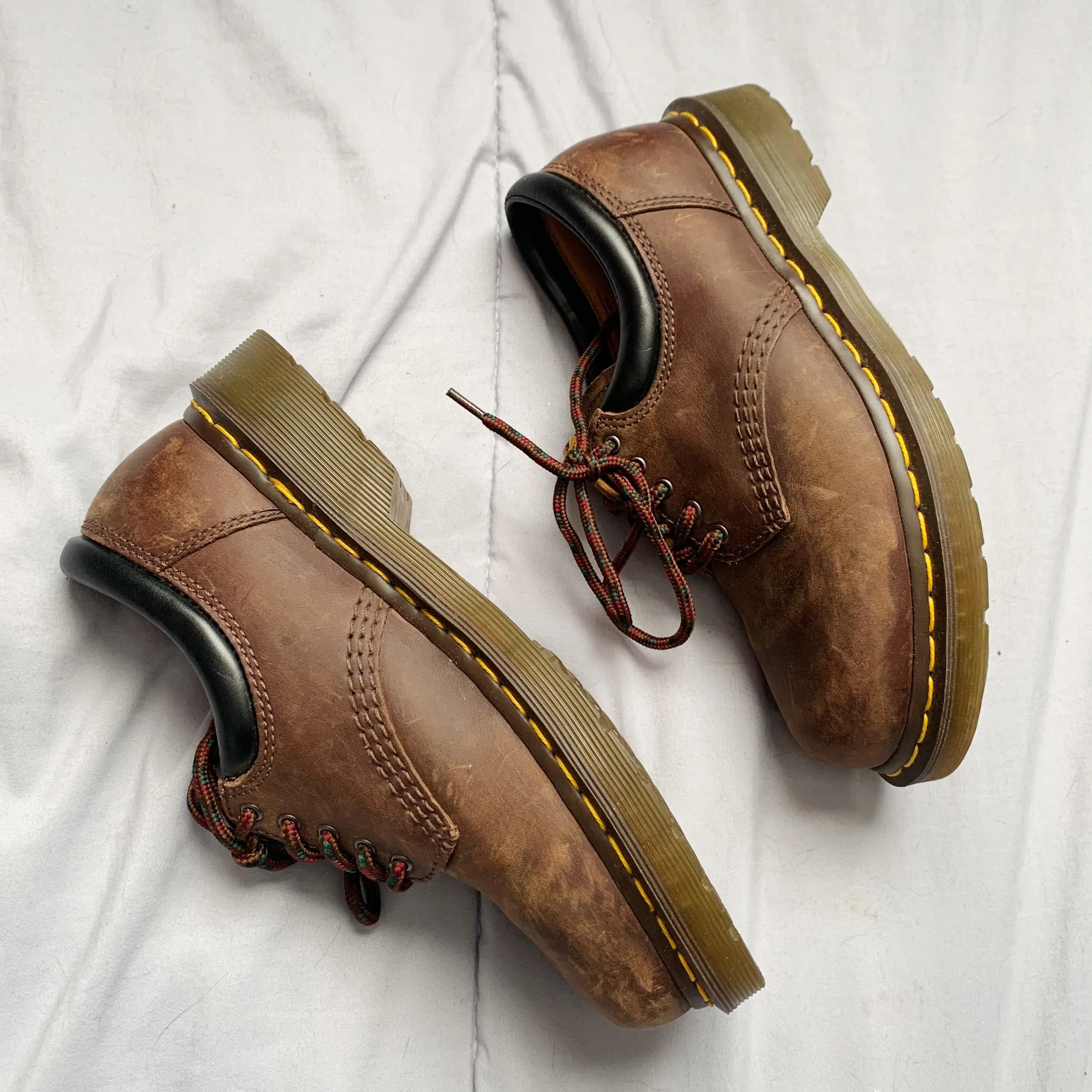 Brown Dr. Marten's oxfords