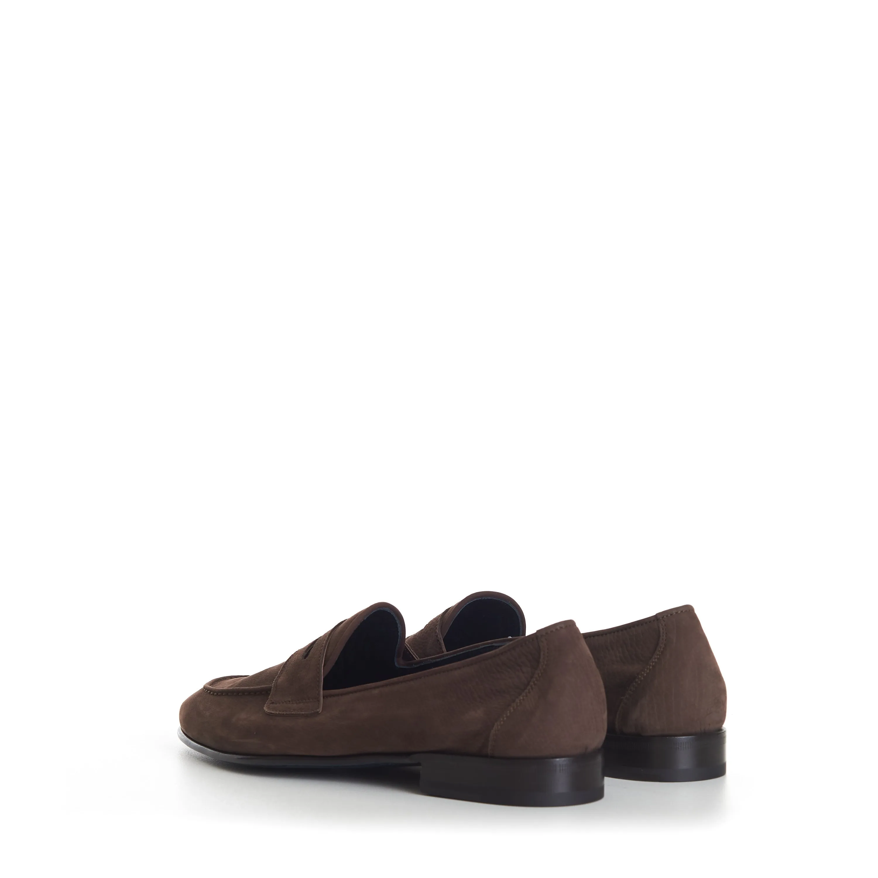 Brown Suede 'Appia' Penny Loafer