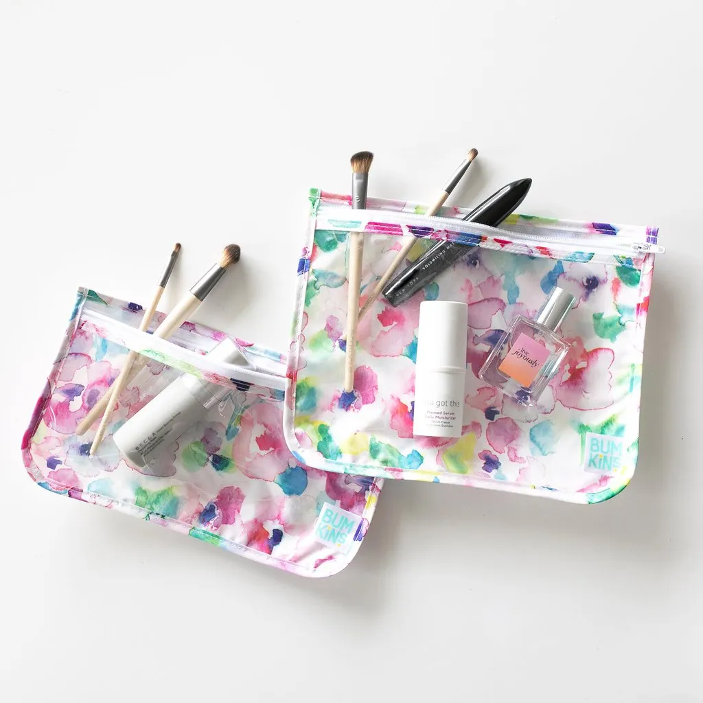 Bumkins | 3pc Travel Bag - Watercolour