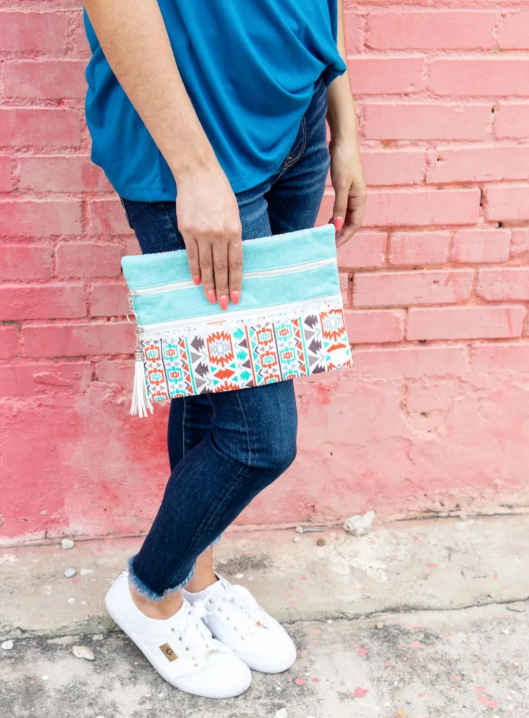 Cabana Oh-Na-Na Double Zipper Versi Bag