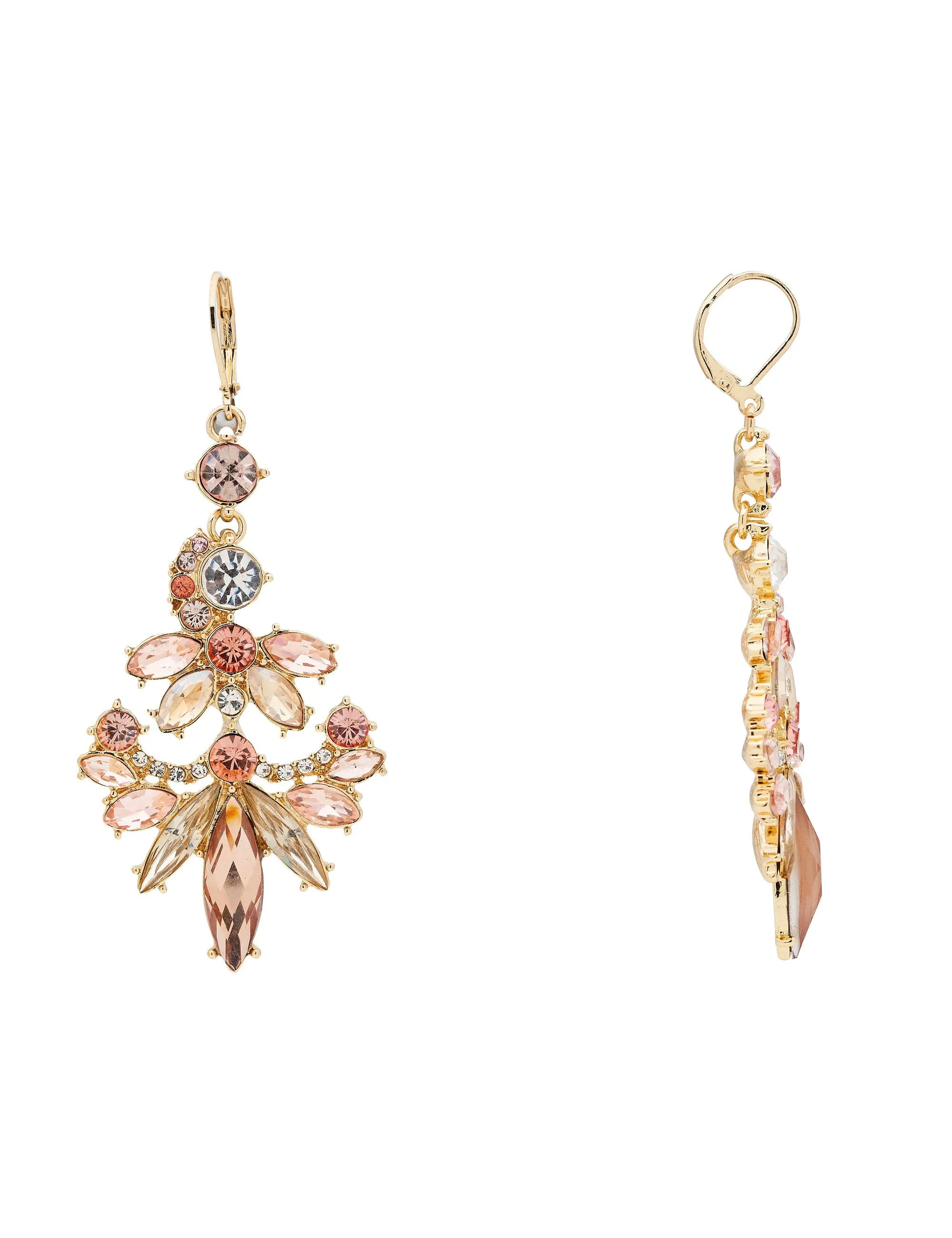CAMEO ROSE STATEMENT EARRING